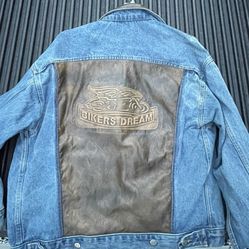 Biker Jean Jacket