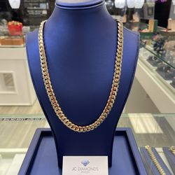Chain Cubanlink 24 Inch 10k Solid 12 ‘’mm Wide 