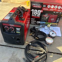 Weld-Pak 180 Amp MIG Flux-Core Wire Feed Welder, 230V, Aluminum Welder with Spool Gun sold separately