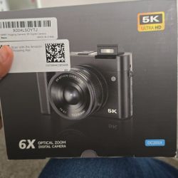 Black 5K Camera 