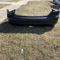 2005 Honda Accord Rear Primed Bumper 
