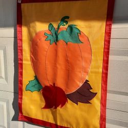 Decorative Autumn Pumpkin Fla