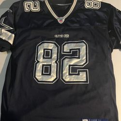 Dallas Cowboys Witten Embroidered Jersey 82 Equipment NFL Reebok Size XL (50)