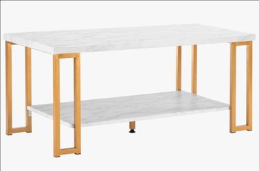 White Marble Coffee Table