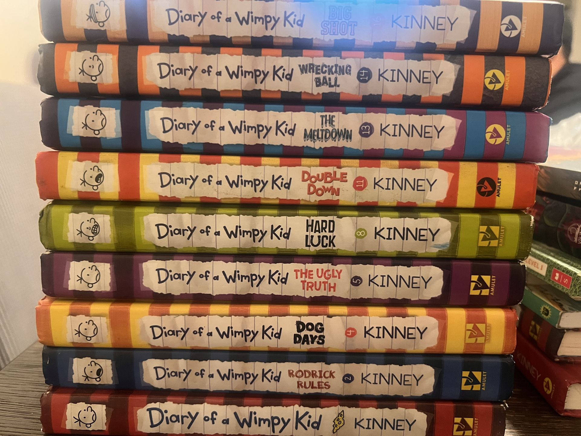 Diary Of A Wimpy Kid Books $3 Each