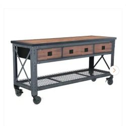 Duramax Building Products
72 in. W x 24 in. D 3-Drawers Rolling Industrial Mobile Workbench Cabinet with Wood Top