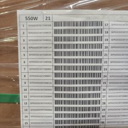 Solar Panels SOLAREVER 550Watt New 