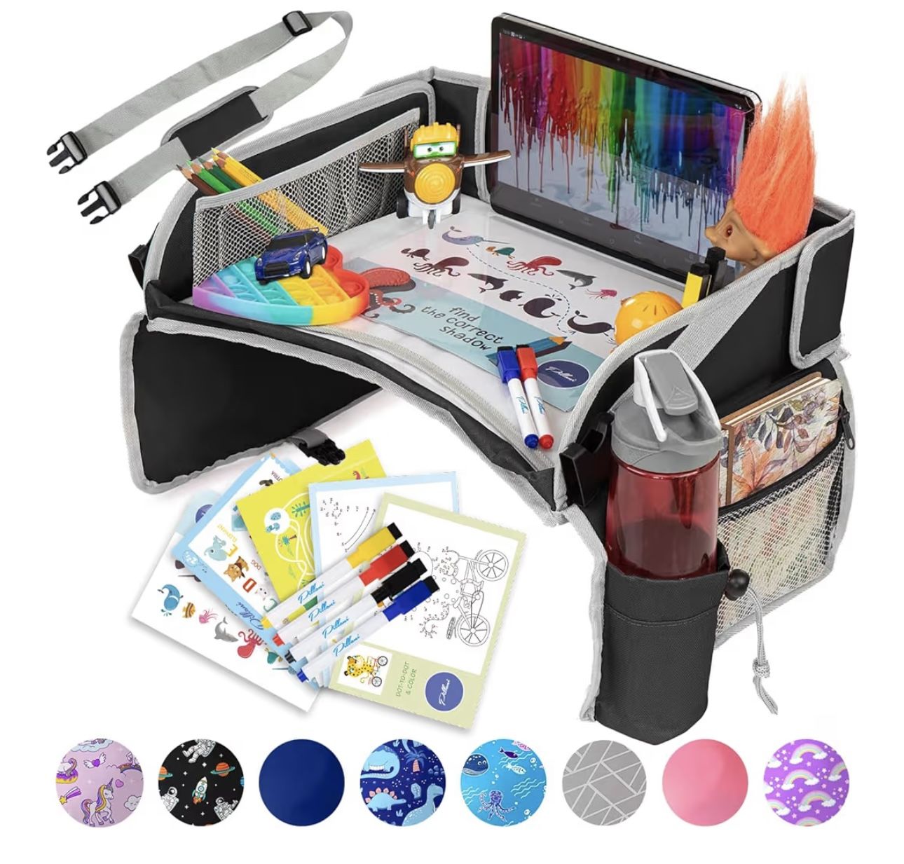 Kids Travel Tray for Car, Plane