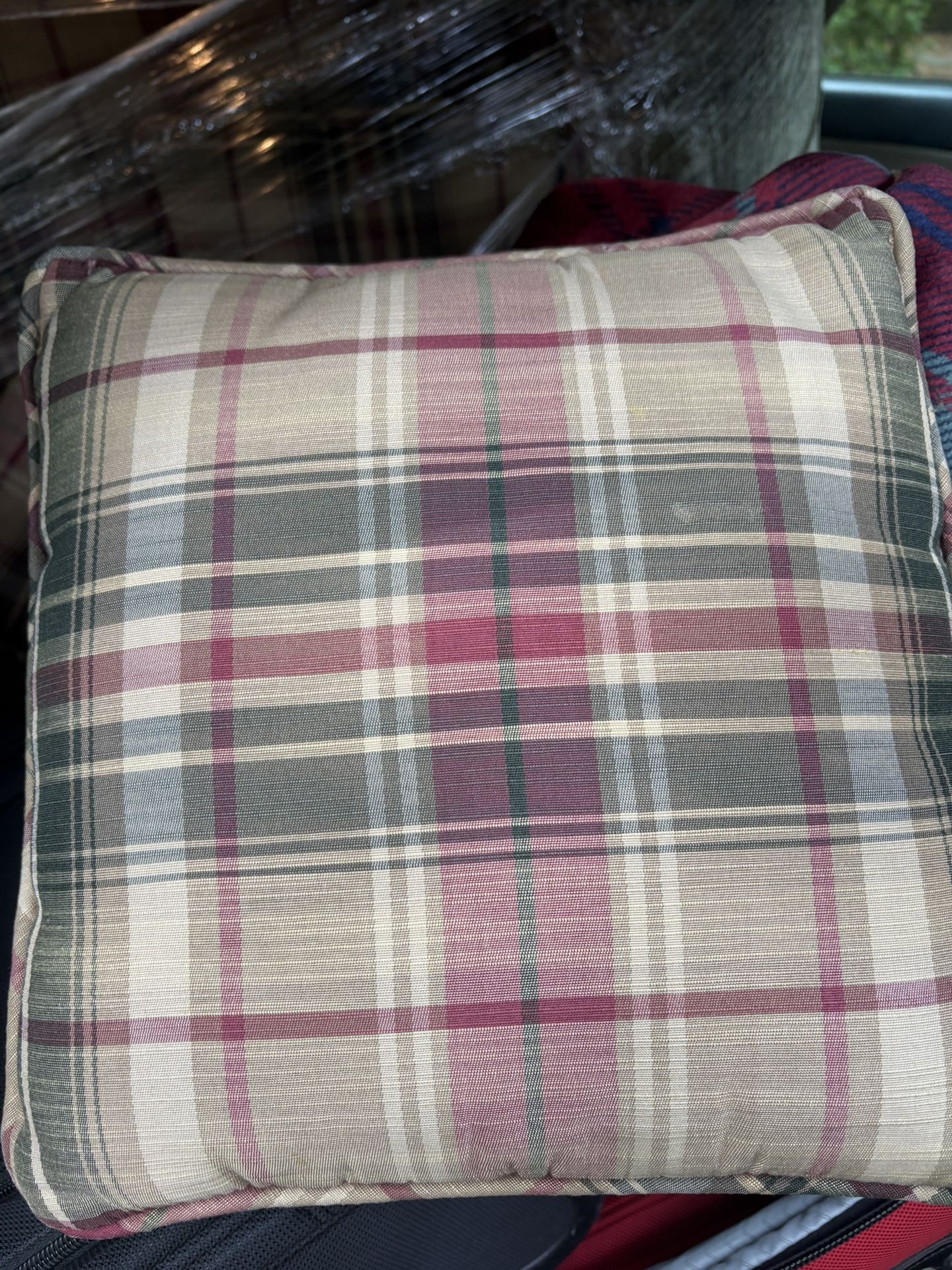 Plaid Loveseat