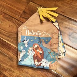 Mud pie the nativity story soft baby crinkle book
