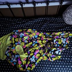 Justice Robe Hooded Emoji Blanket 