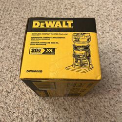 Dewalt 20V XR  Brushless Fixed Base Compact Router (Tool Only)