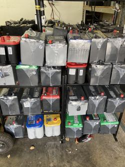 Car batteries