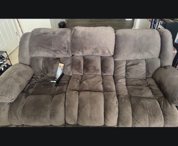 Hardly Used Recliner Couch