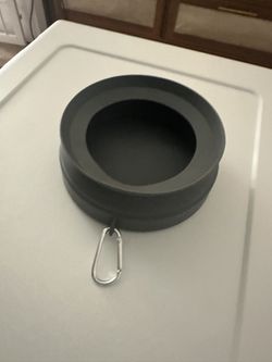 Collapsible Silicone Travel Dog Bowl