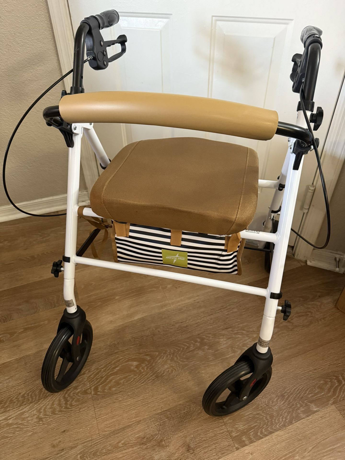 Brand New Medline Foldable Steel Rollator
