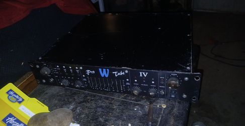 Warwick pro tube IV base guitar rack mount amp