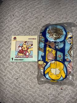 Pokémon Center World Championships 2025 Pikachu Ornament Psyduck pencil holder