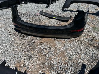 Santa fe 2017 and 2018 rear bumper