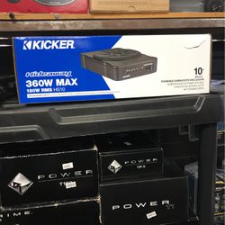 Kicker Hideaway 10 Inch Sub On Sale 