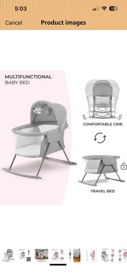 Travel Rocking Crib