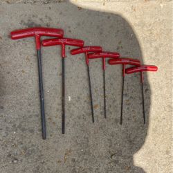 Bondhus T Shaped Metric Hex Tools
