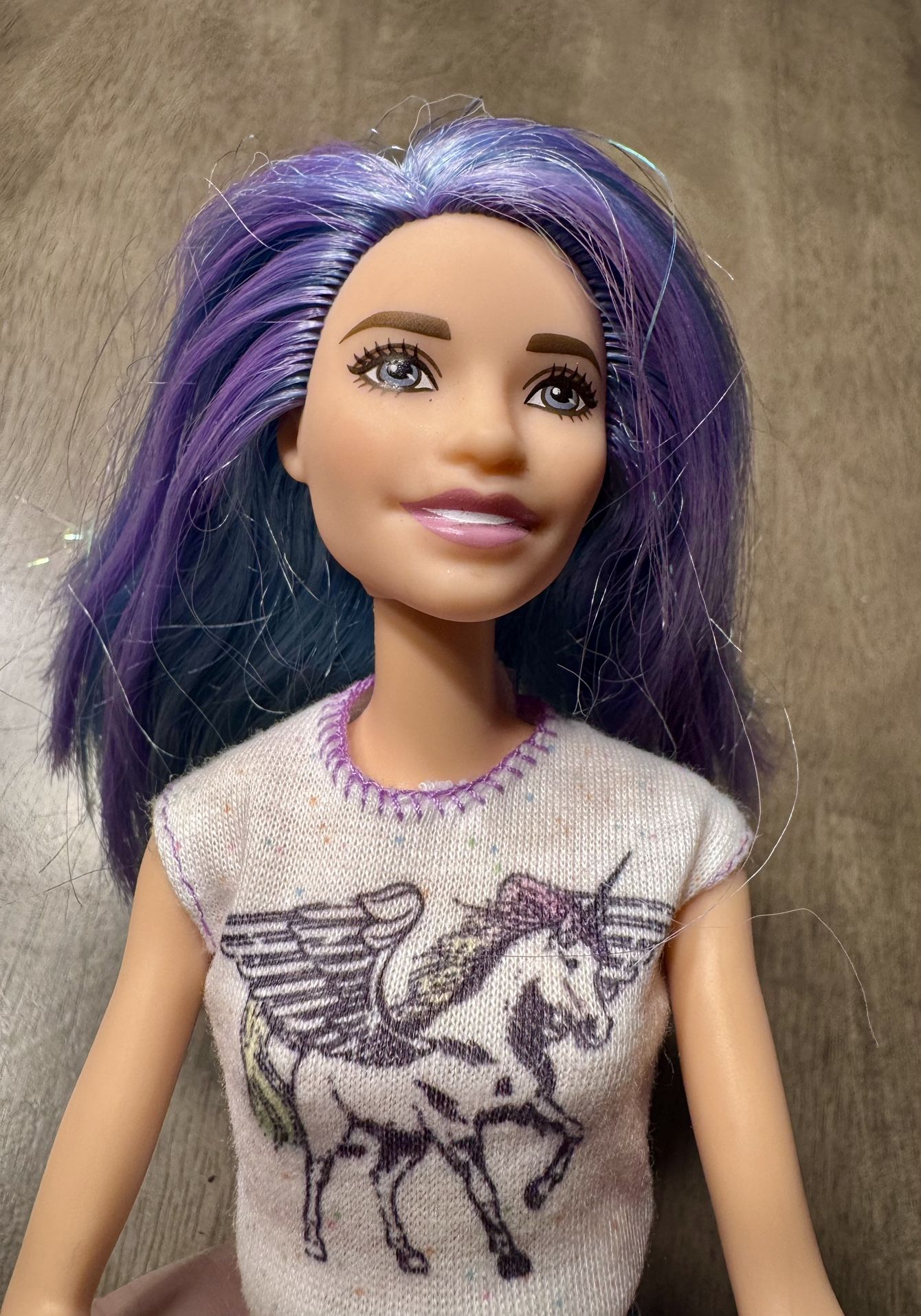 Barbie with tote bag