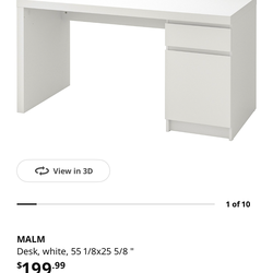 Ikea Malm Desk