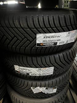 HANKOOK 205/65R15 KINERGY TIRES FOR SALE!!!!