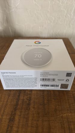 NIB Google Nest Thermostat with Trim Kit