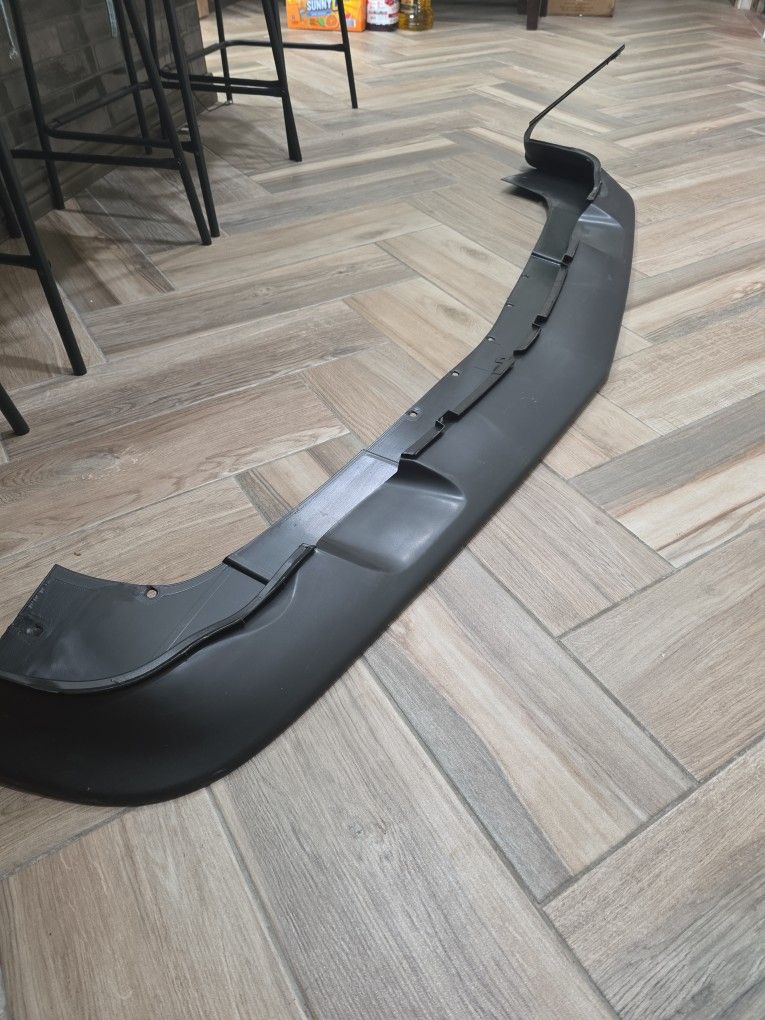 Front Bumper Lip 2008 to 2014 Dodge Challenger Spoiler Splitter Body Kit PP Plastic Black