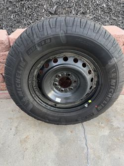Tire and rim