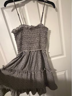 Leopard print dress S