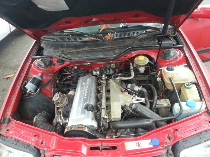 1992 audi S4 inline 5 2.2L AAN turbo engine