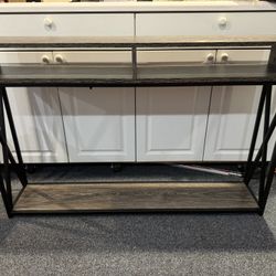 Entryway Sofa Table Like New