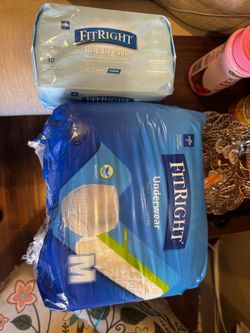 Fitright Brand Bladder Pads and underwear (Pick up/ Cash only)