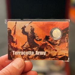 Terracotta Army Commemorative Coin Card