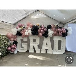 Marquee Grad Letters