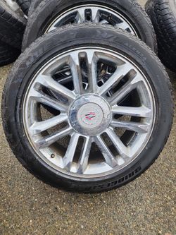22 Inch Cadillac Escalade Wheels Rims And Tires 6lug 