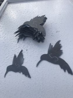 Steel hummingbirds n more