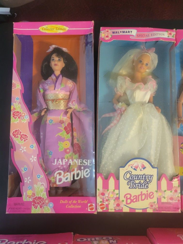 Vintage Barbies From The 80,s And 90,s