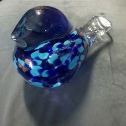 HAND BLOWN BLUEBIRD 