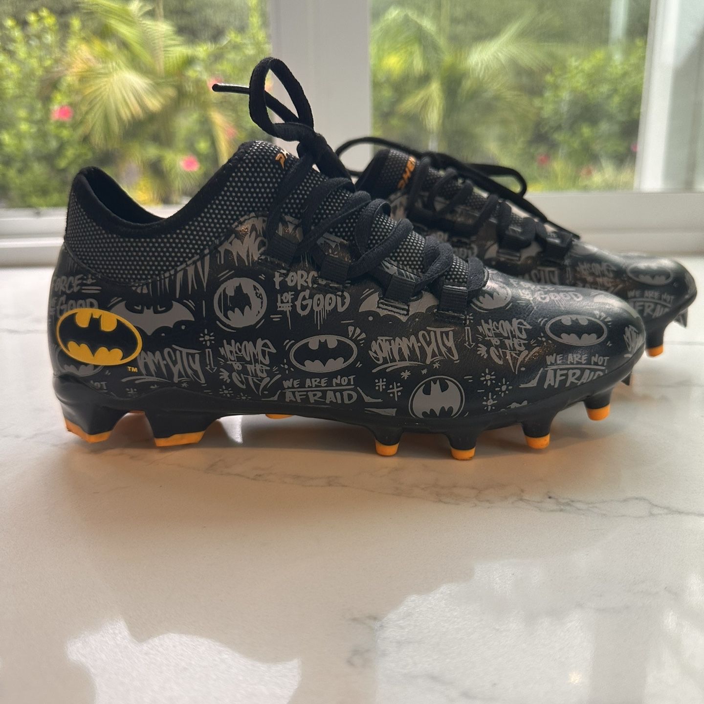 Batman baseball cleats deals