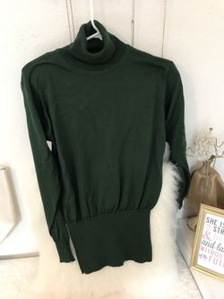 Turtle Neck Green//