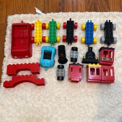 $2 Lego Duplo Train And Car Set 
