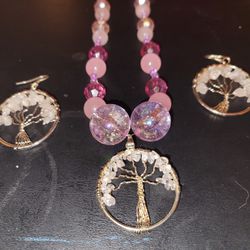 Jewlery Handmade Necklace/earrings Set