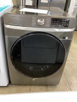 Samsung 7.5 cu.ft. Stackable Vented Electric Dryer with Steam Cycle New Scratch and Dent