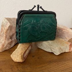 Leather Wild West Themed Purse