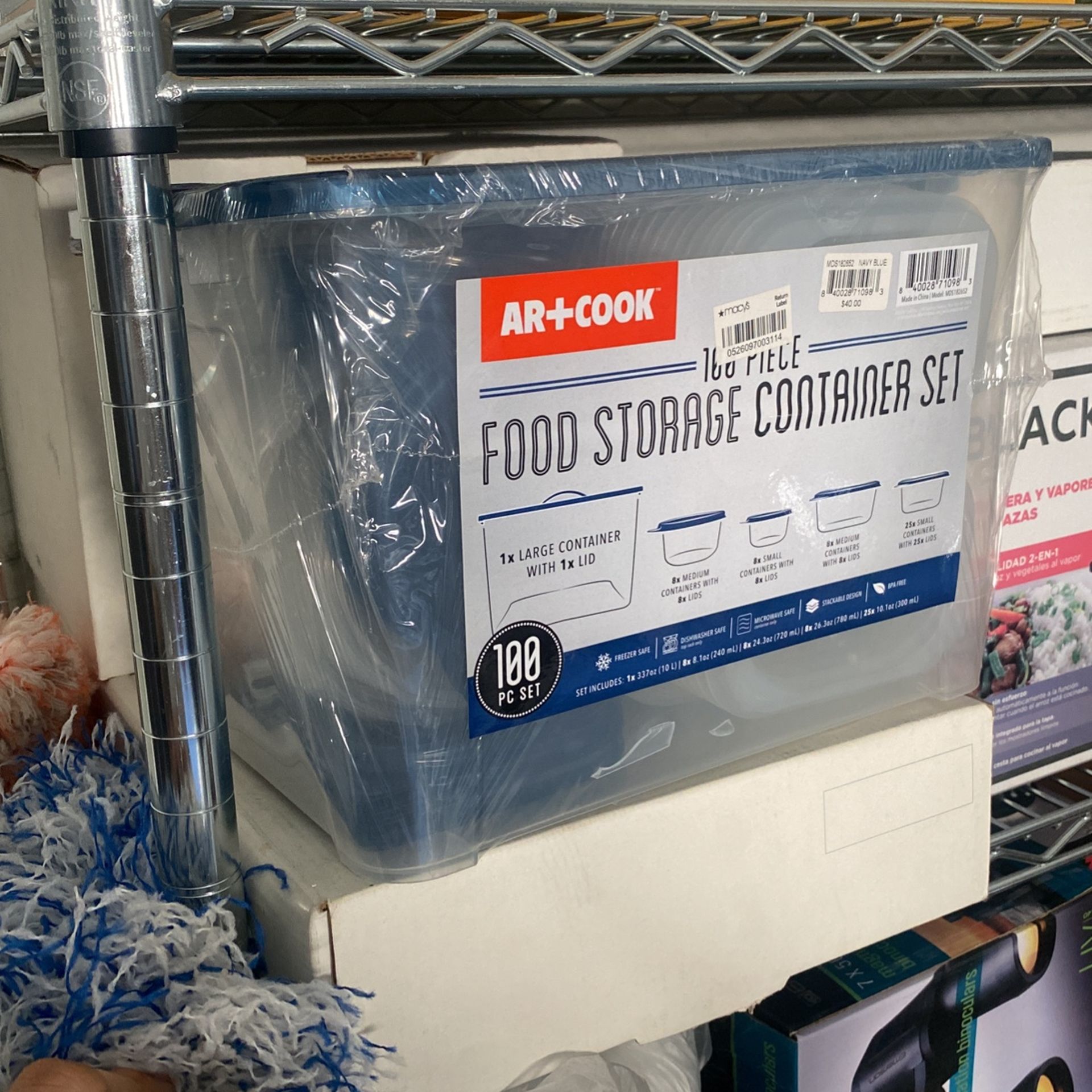 Food Storage Tupperware 100 Piece Set