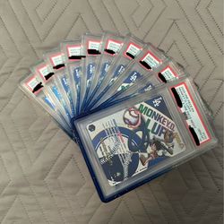 Luffy Dodgers PSA 10